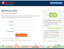 Tablet Screenshot of eshima.com